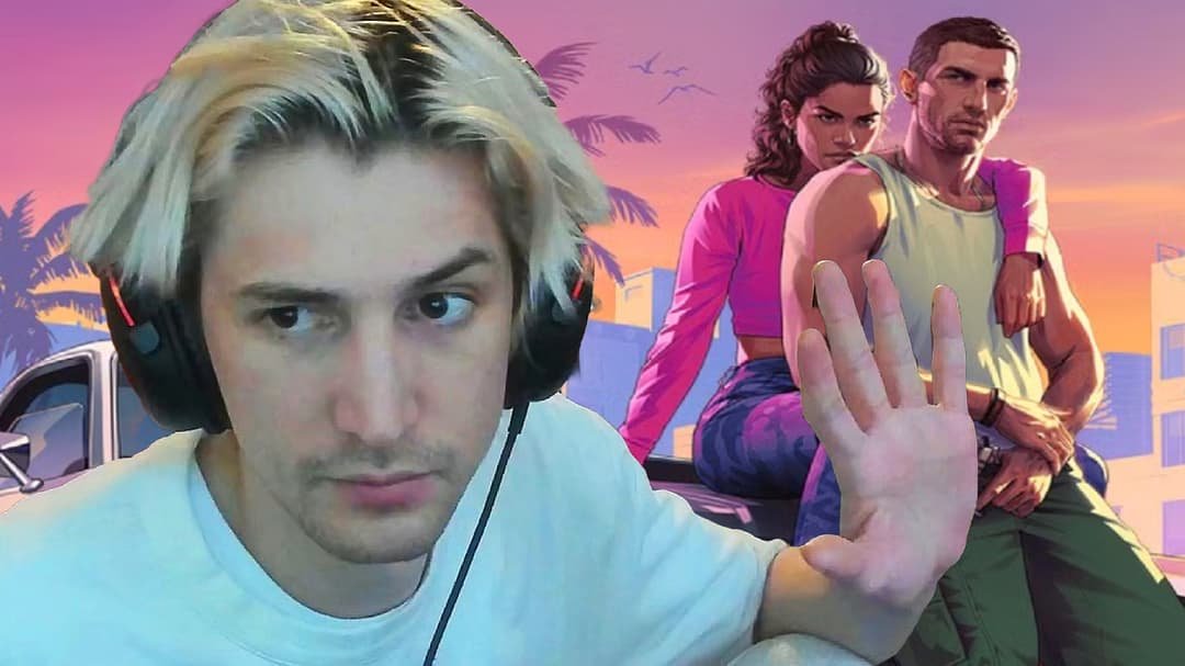 xQc furious after being forced to take down GTA 6 VOD by Twitch