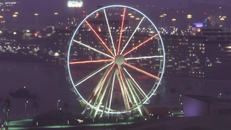 Unnamed GTA VI Vice City Ferris wheel