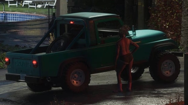 Unnamed GTA VI Canis pickup truck in GTA 6