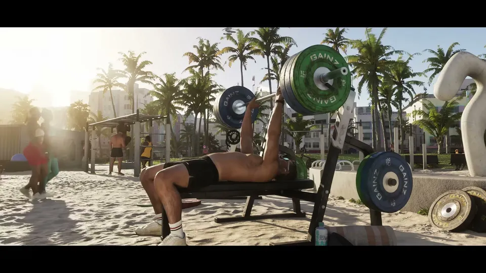 Jason Duval in GTA 6 Trailer 2 at 0:38