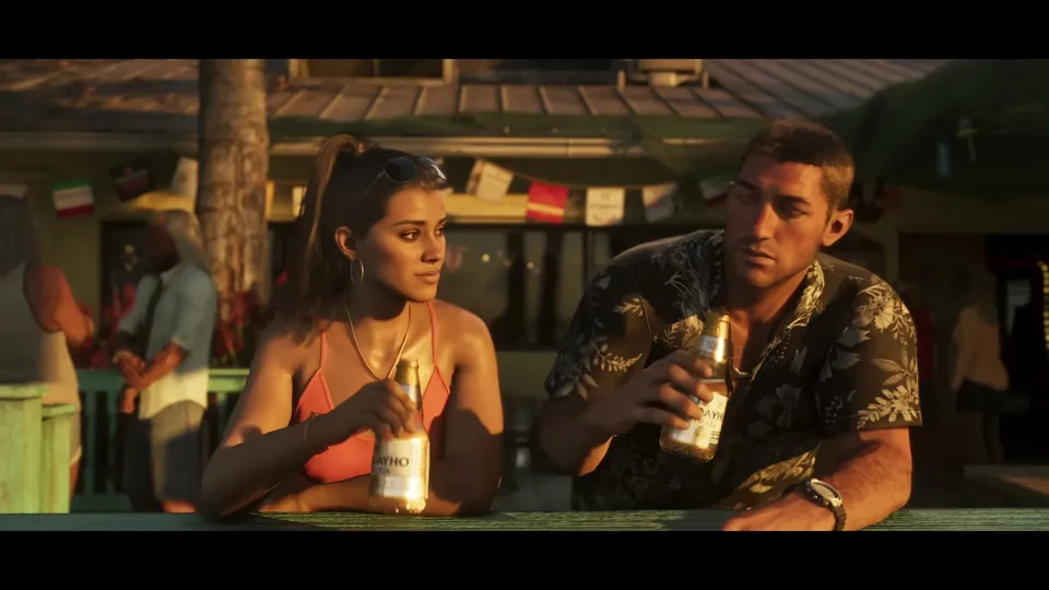 Jason Duval in GTA 6 Trailer 2 at 1:19