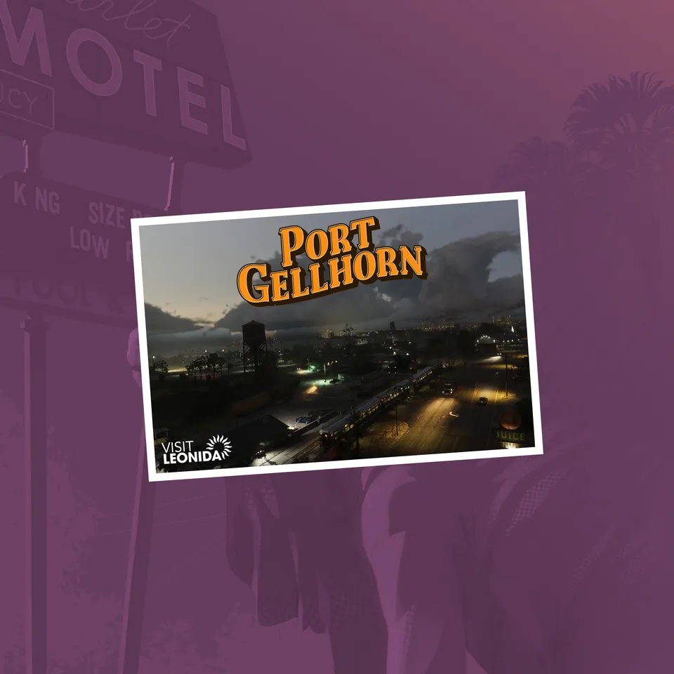 Port Gellhorn — official art 6 — official GTA 6 artwork of Port Gellhorn