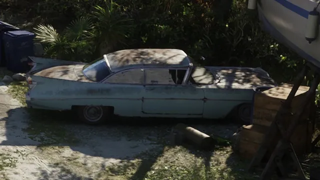 Unnamed GTA VI 1959 Cadillac-inspired car in GTA 6