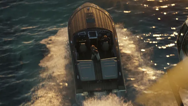 Unnamed GTA VI Frauscher 1017 GT-inspired boat in GTA 6