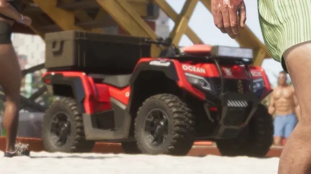 Unnamed GTA VI Verus lifeguard ATV in GTA 6