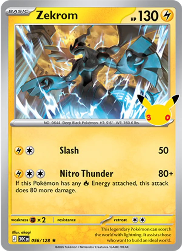 Zekrom from 30th