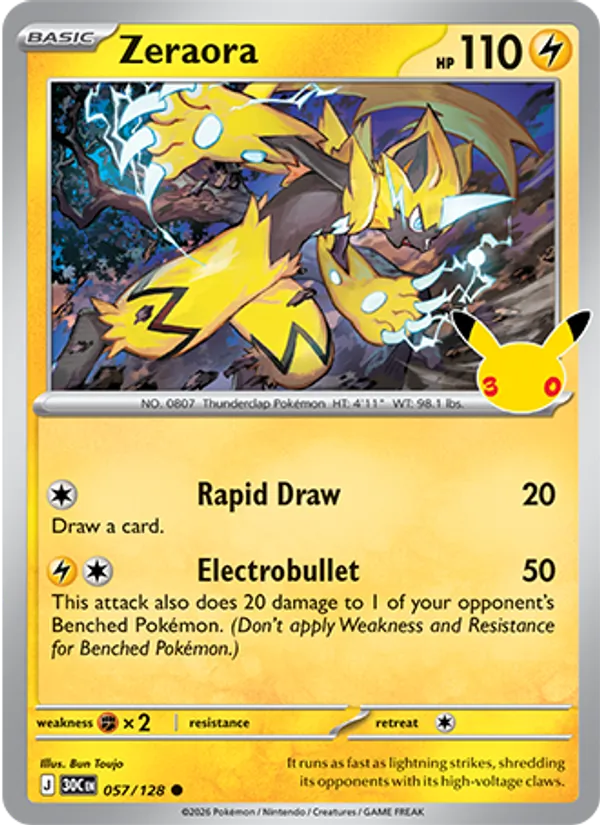 Zeraora — Zeraora