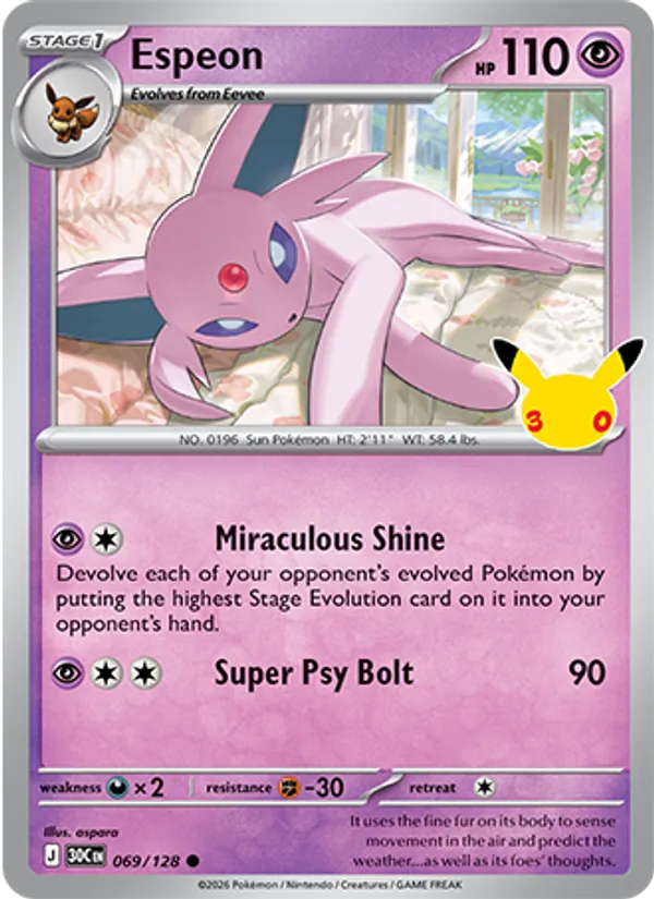 Espeon from 30th