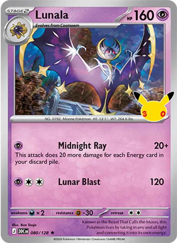 Lunala from 30th