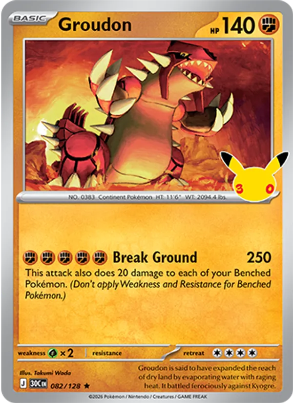 Groudon from 30th