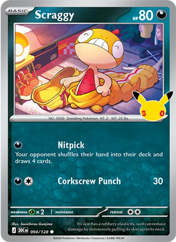 Scraggy from 30th