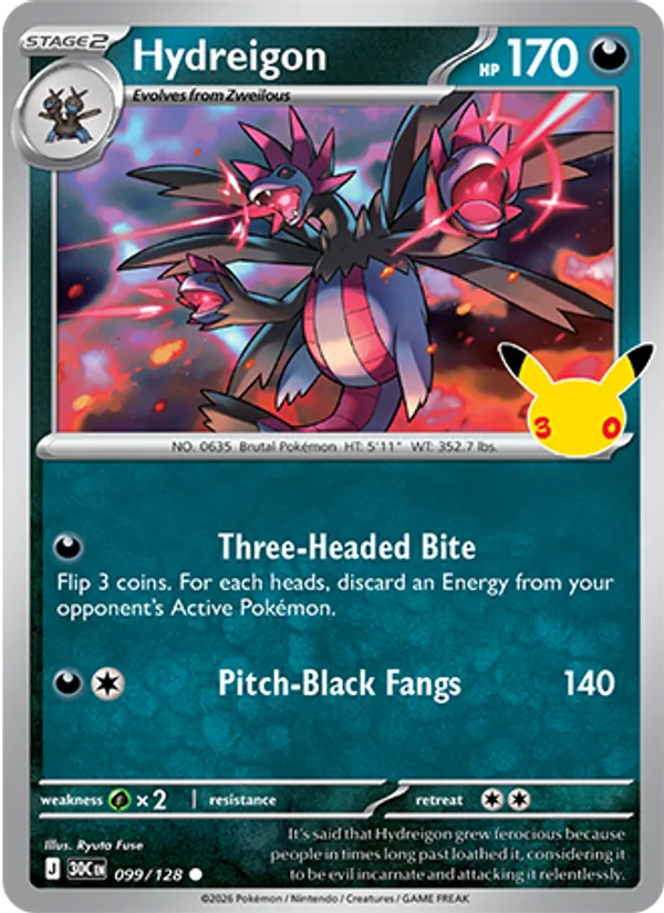 Hydreigon from 30th