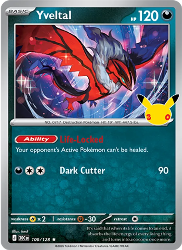 Yveltal from 30th