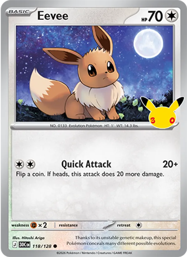 Eevee from 30th