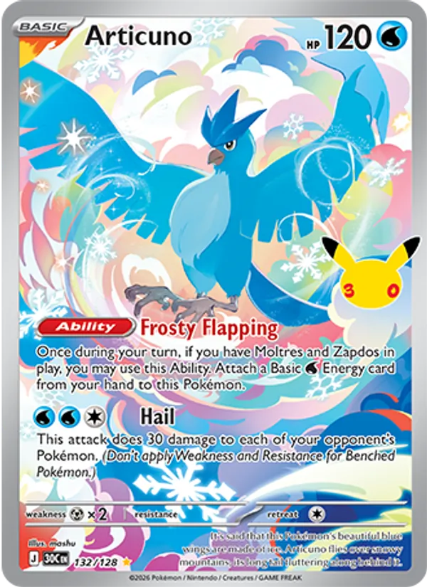 Articuno from 30th