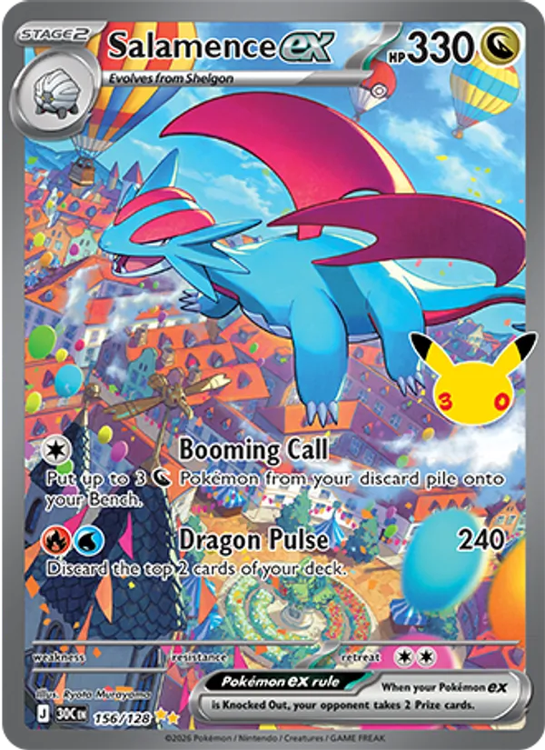 Salamence ex from 30th