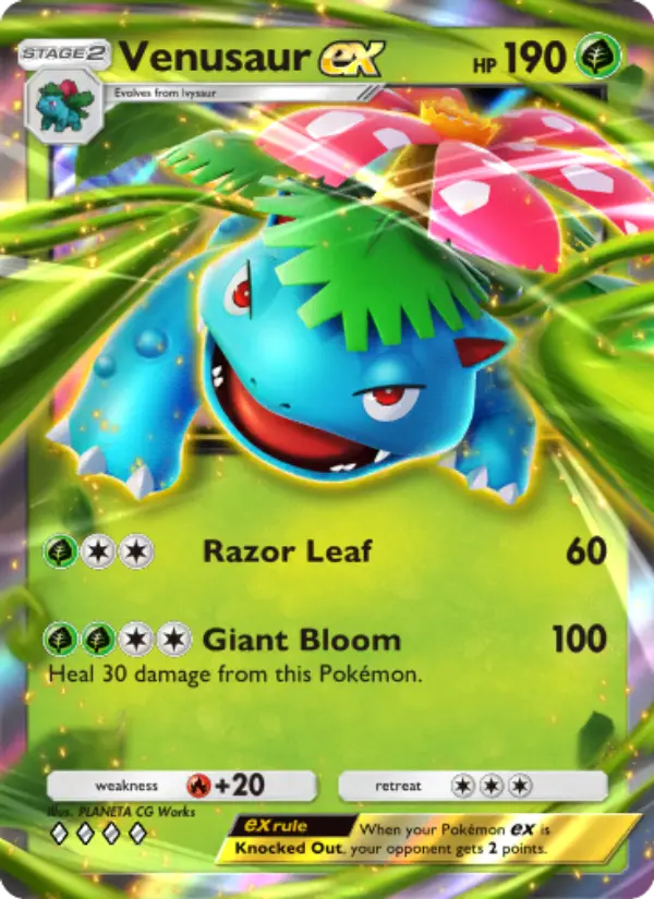 Venusaur ex from A1