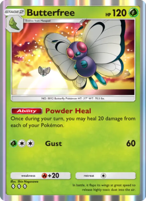 Butterfree from A1