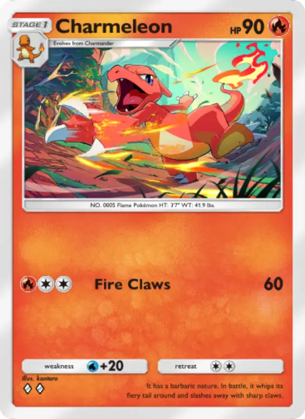 Charmeleon from A1