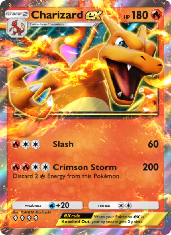 Charizard ex from A1