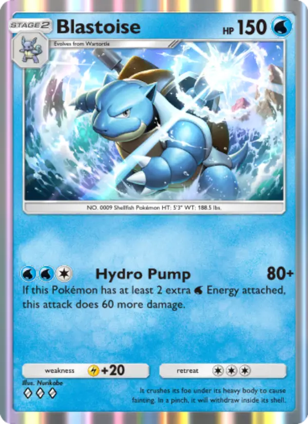 Blastoise from A1