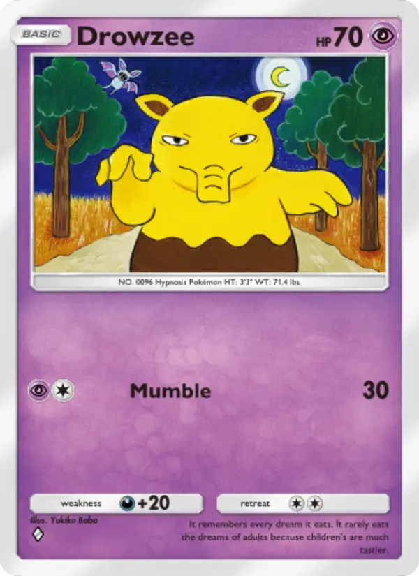 Drowzee — Drowzee
