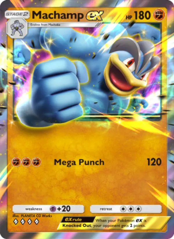Machamp ex from A1