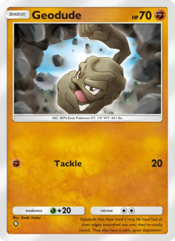 Geodude from A1
