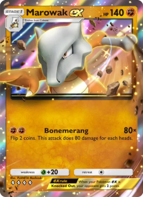 Marowak ex from A1