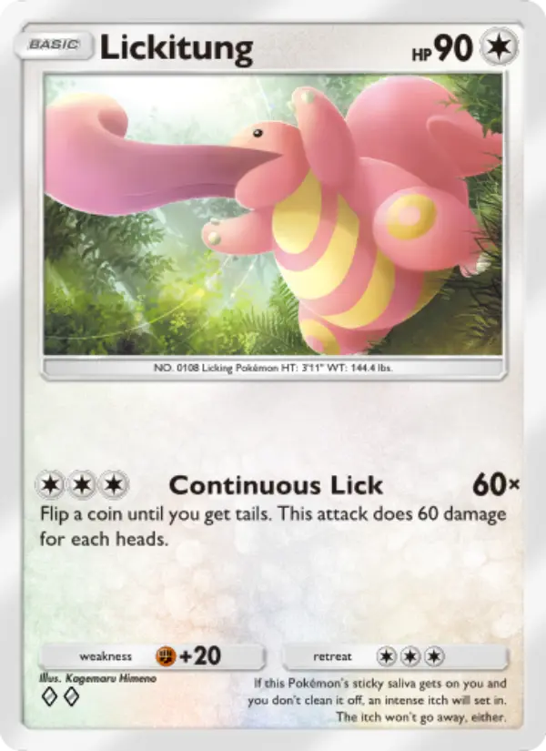 Lickitung from A1