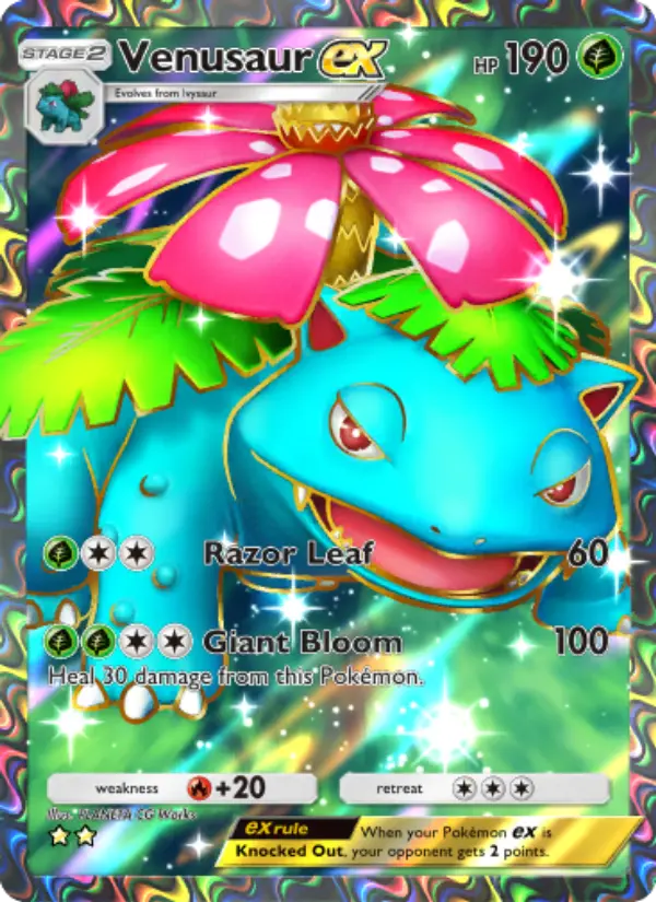 Venusaur ex from A1