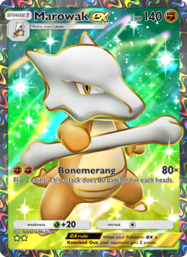 Marowak ex from A1
