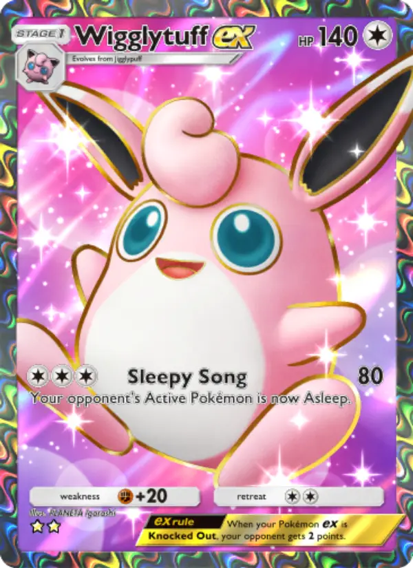 Wigglytuff ex from A1