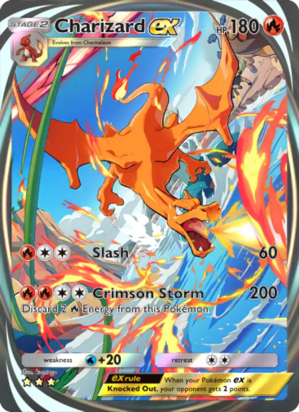 Charizard ex from A1