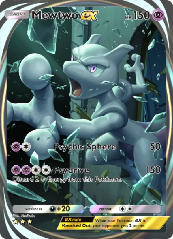 Mewtwo ex from A1