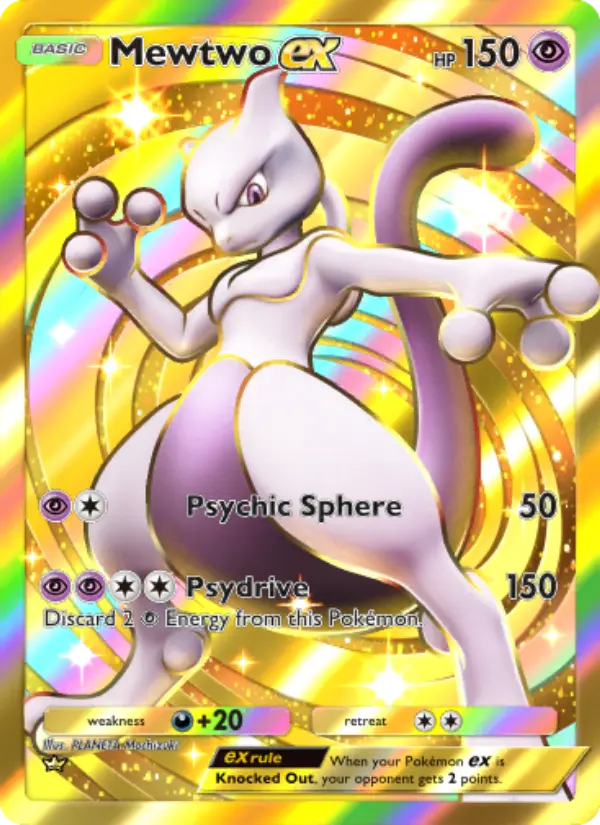 Mewtwo ex from A1