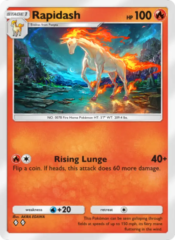 Rapidash from A1a