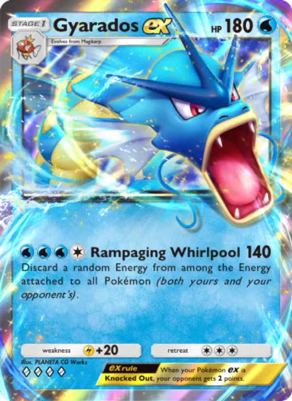 Gyarados ex from A1a