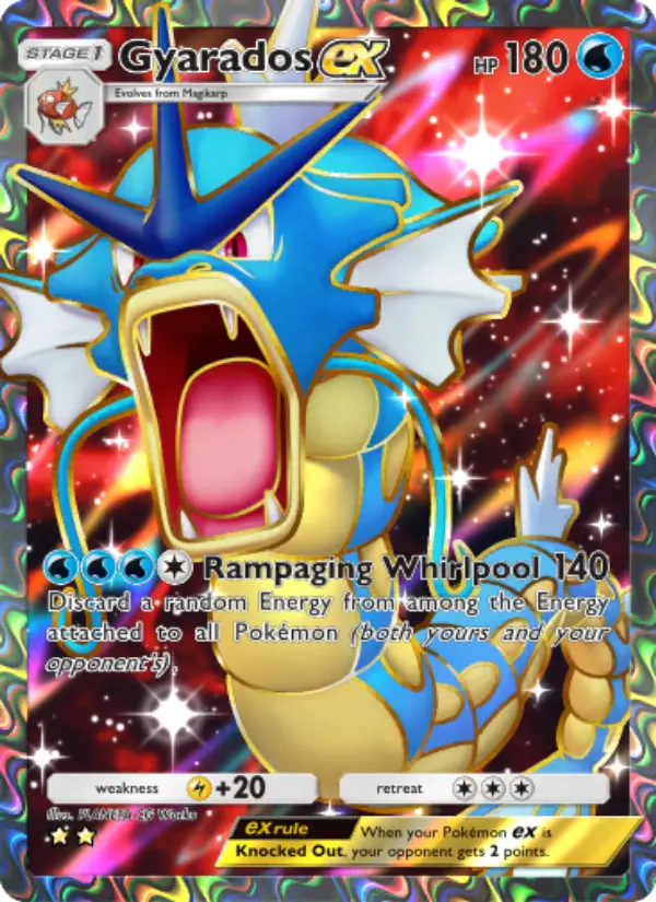 Gyarados ex from A1a