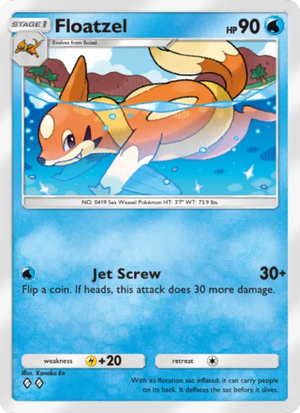Floatzel from A2