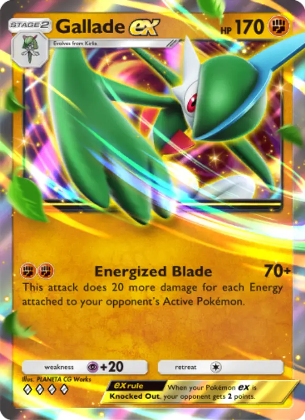 Gallade ex from A2