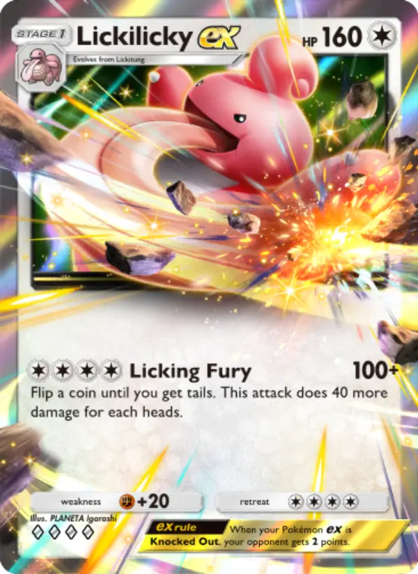 Lickilicky ex from A2