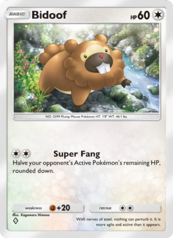 Bidoof from A2