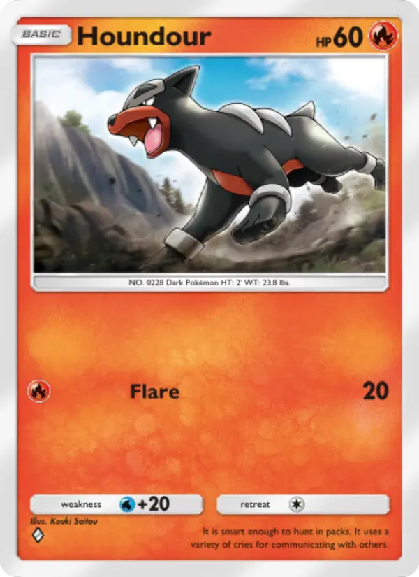 Houndour from A2a