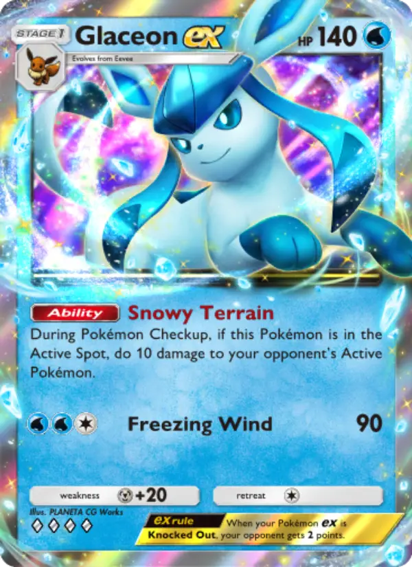 Glaceon ex from A2a