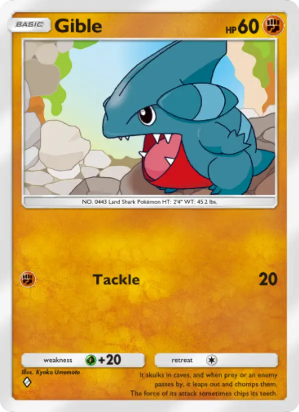 Gible from A2a