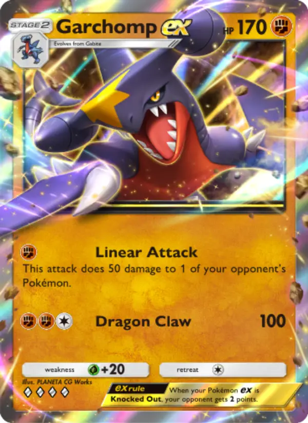 Garchomp ex from A2a