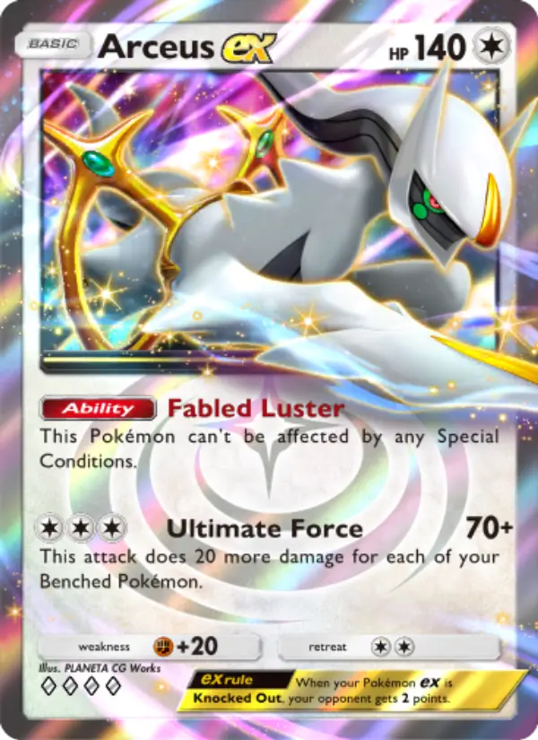 Arceus ex from A2a