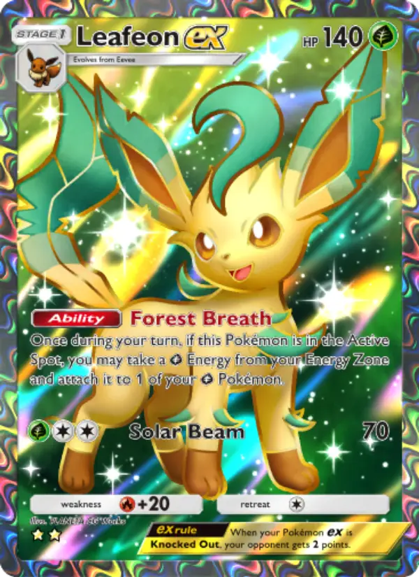 Leafeon ex from A2a
