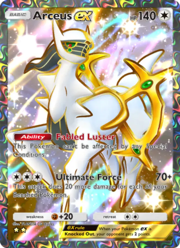 Arceus ex from A2a